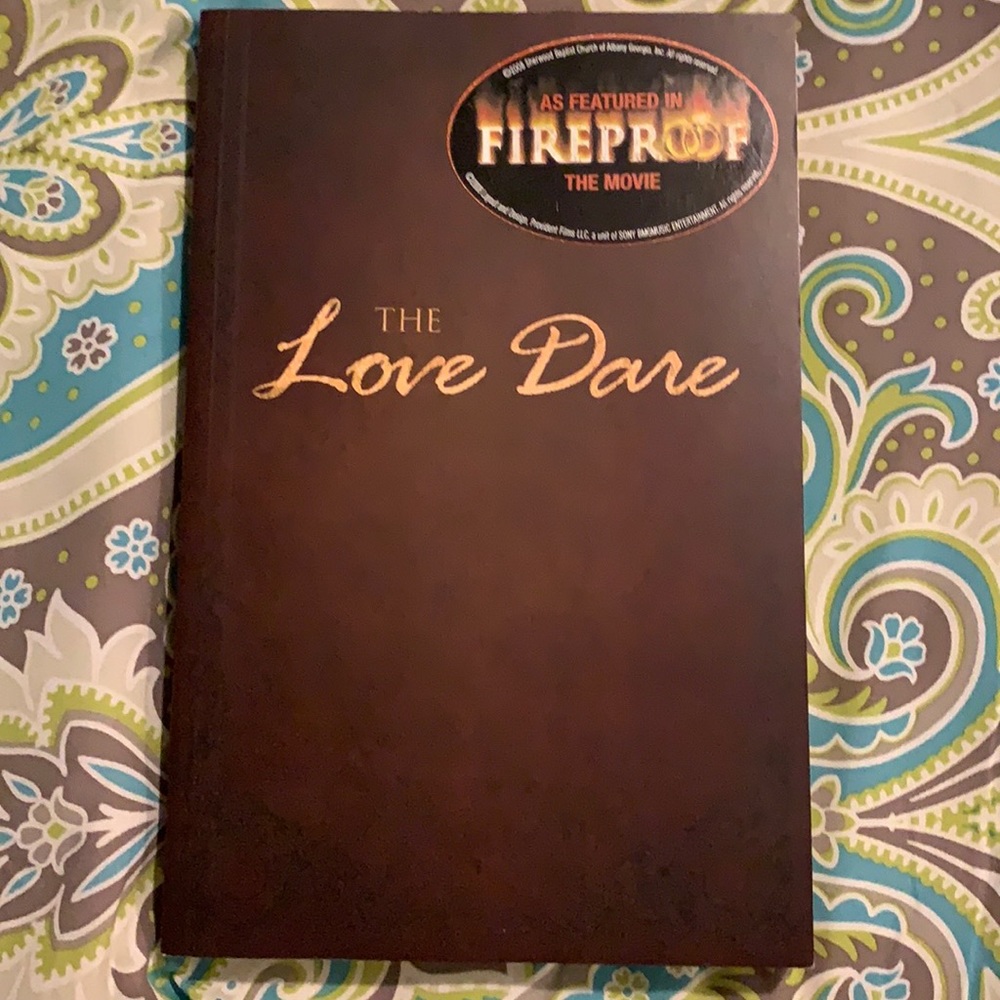 The Love Dare as featured in the Fireproof movie